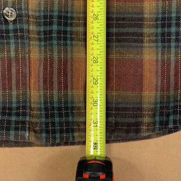 Columbia Mens Wool Blend Jacket Shacket Button Down Shirt Lined Large - Picture 10 of 14